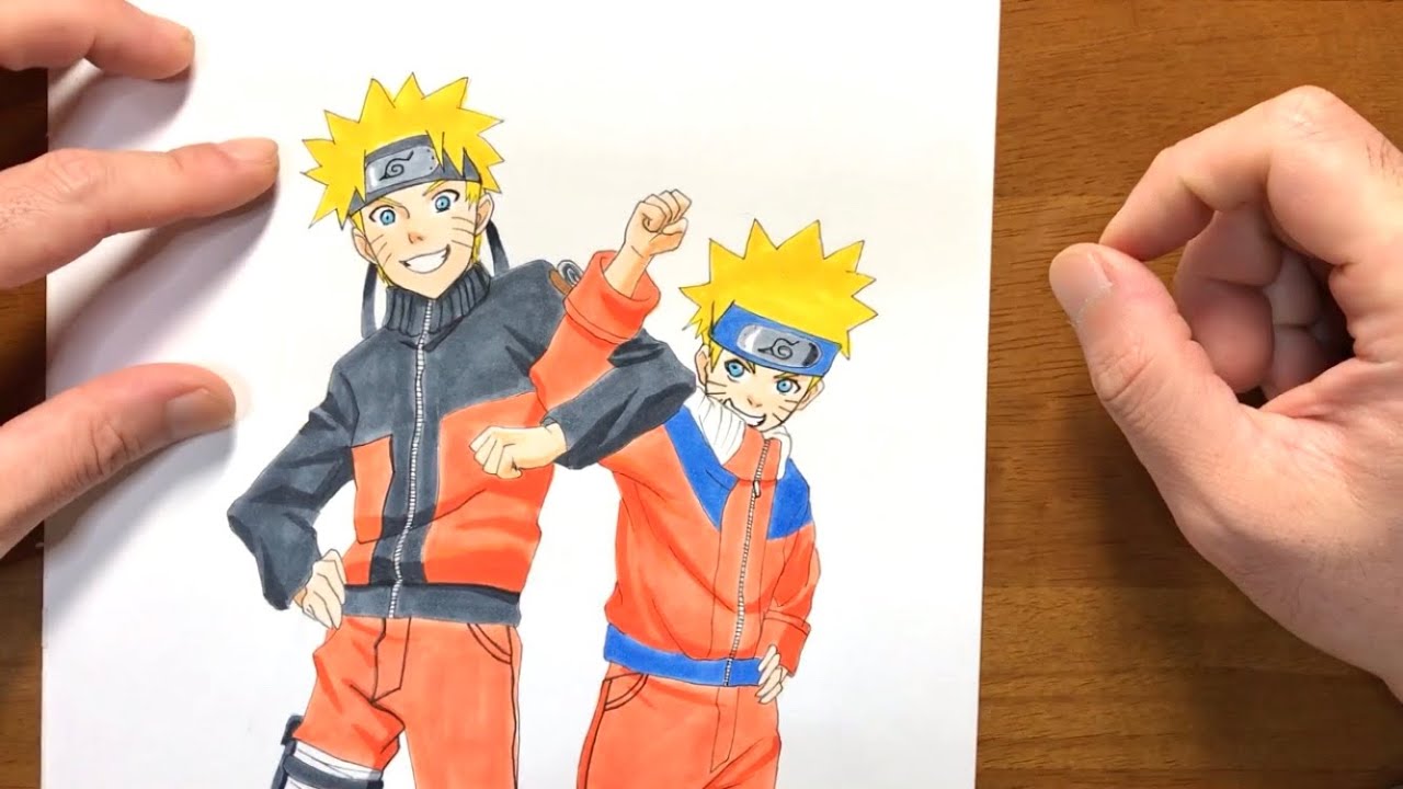 Naruto ナルト うずまきナルト 描いてみた Drawing Youtube