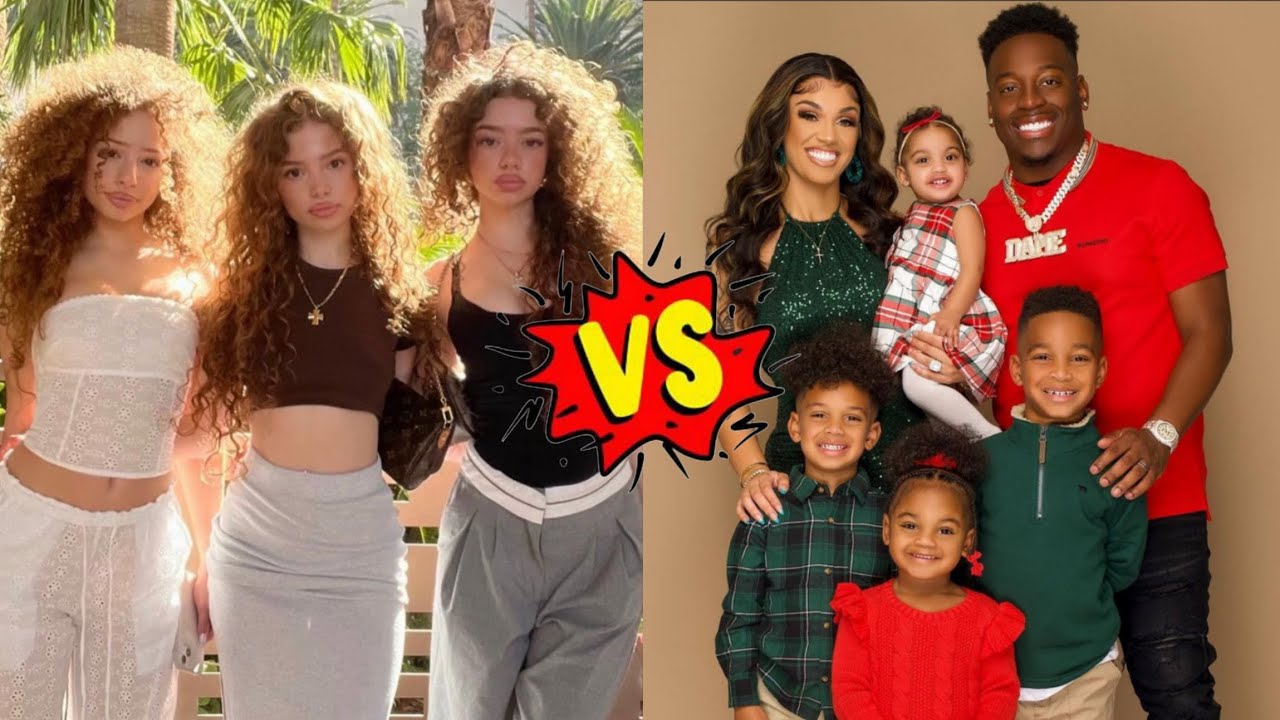 Kalogeras Sisters VS The Prince Family Real Name and Ages (2024) - YouTube