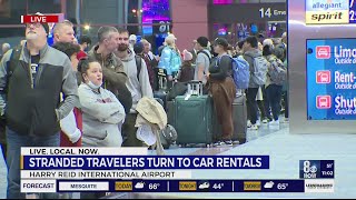 Rental car demands increase amid flight delays