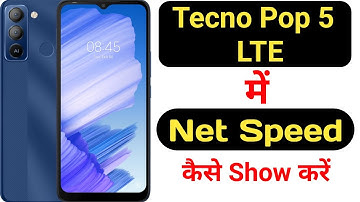 How to show net speed in Tecno Pop 5 LTE || Tecno Pop 5 LTE me net speed kaise show kare ||