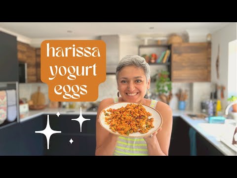 New series - Quick Lunch Ideas  Harissa yogurt scrambled eggs  Food with Chetna