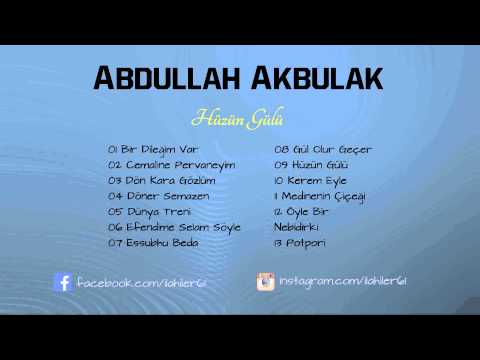 Abdullah Akbulak - Bir Dileğim Var [2015 Yeni Albüm] (Hüzün Gülü)