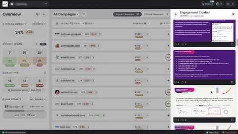 SEOmonitor - Client reporting process tracking