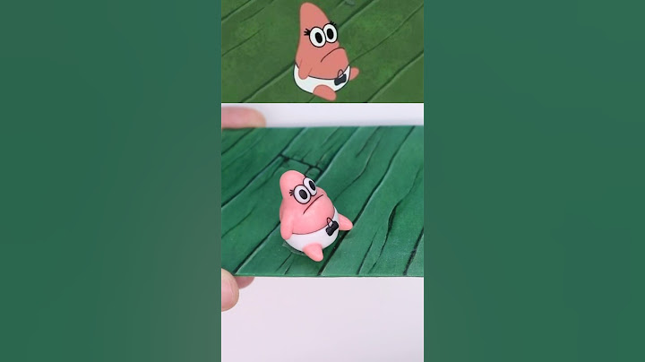 Making SpongeBob Patrick Baby with 3D pen 아기뚱이 만들기 #meme