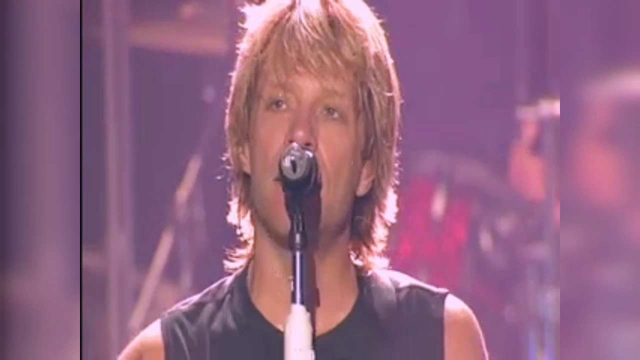 Bon Jovi - Live - The Radio Saved My Life Tonight - YouTube