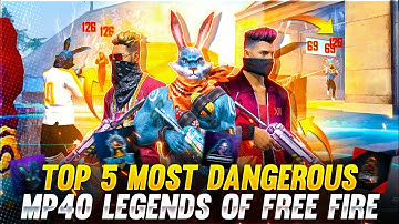 TOP 5 MOST DANGEROUS 🔥 MP40 LEGEND