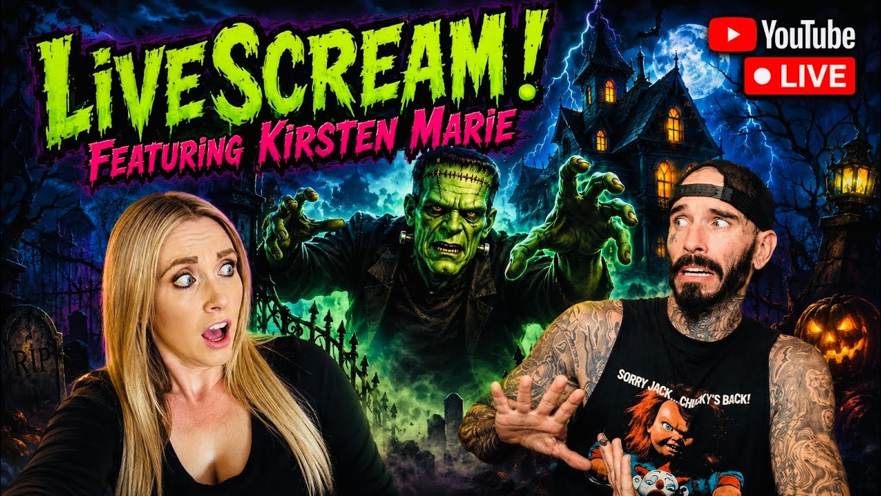 It’s Alive ! Friday Night LiveSCREAM Featuring @KirstenMarieOMG 