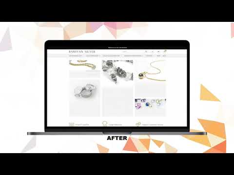 Website Redesign for Jewellery Ecommerce Website - Bamiyan Silver