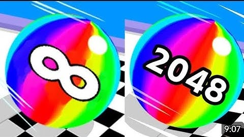 Ball Run 2048 - Gameplay Walkthrough Part 3 Infinity Mode New Best Record 4096AN (iOS, Android) #8