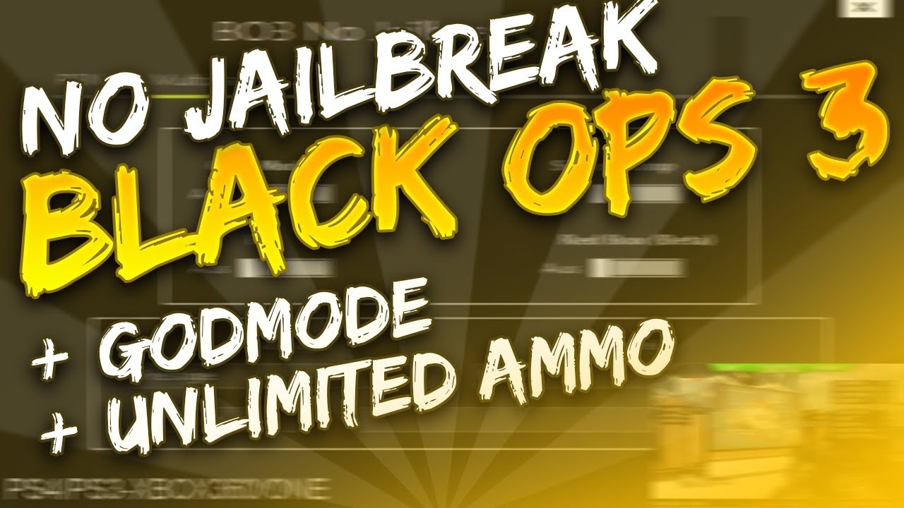 HOW MOD MENU BO3 NO JAILBREAK!! DESCRIPTION PS3\4\XBOXONE YouTube