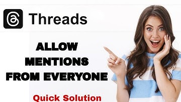 How To Allow Mentions From Everyone On Threads App | Step By Step