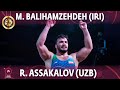 Mehdi Mohammad Balihamzehdeh (IRI) vs Rustam Assakalov (UZB) - Final // Asian Championships 2022