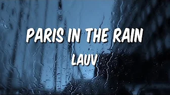 너와 함께하는 그곳이 바로 비 내리는 파리(저퀄레코즈03) | Lauv - Paris In The Rain 영상의 유튜브 썸네일