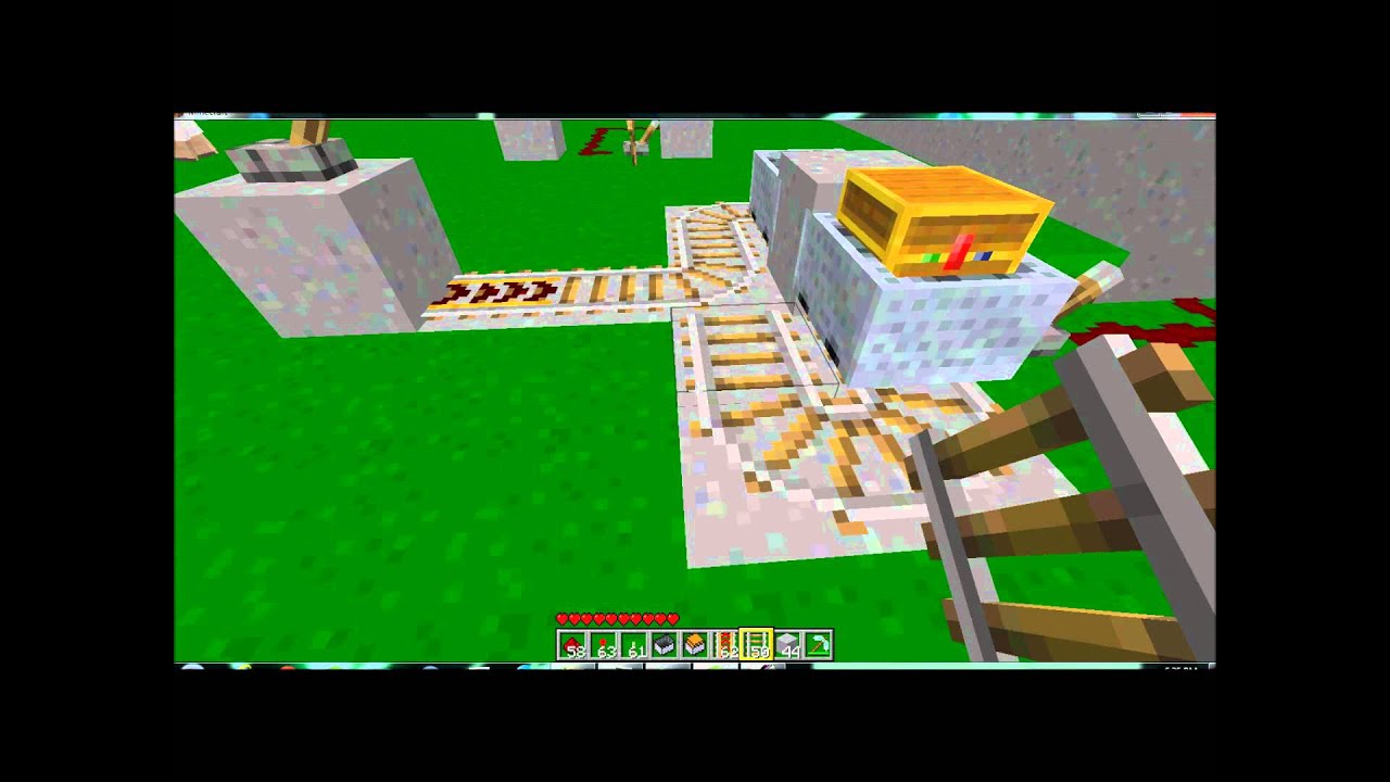 switching rails minecraft