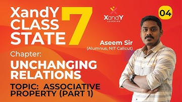 Associative Property -1 | Part 04 | Unchanging relations | Chap 3 | Maths | Class 7 #maths  #uss
