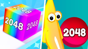 Jelly Run 2048: New Shape vs Jelly Man 2048 - Max Level Gameplay (Part 2)