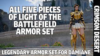 Crimson Desert: Light of the battlefield Armor Set Location Guide | All Five Pieces