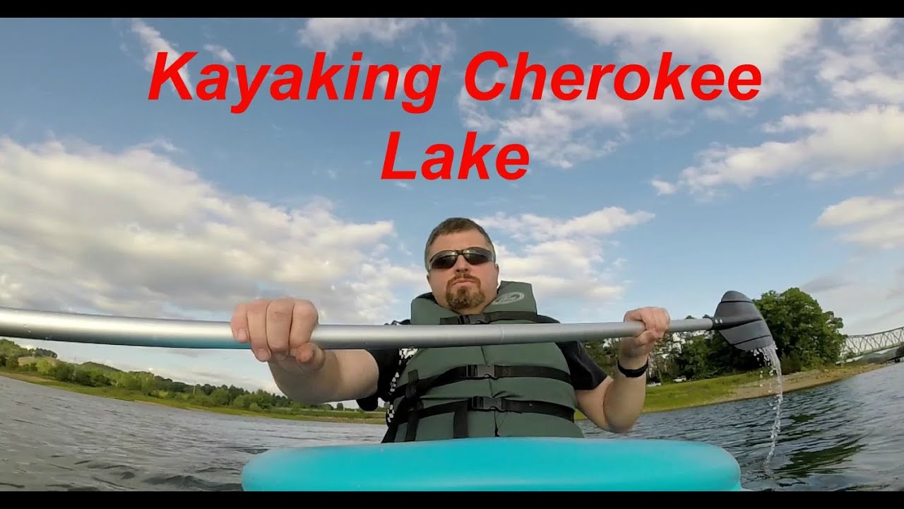 Kayaking Cherokee Lake in East Tennessee YouTube
