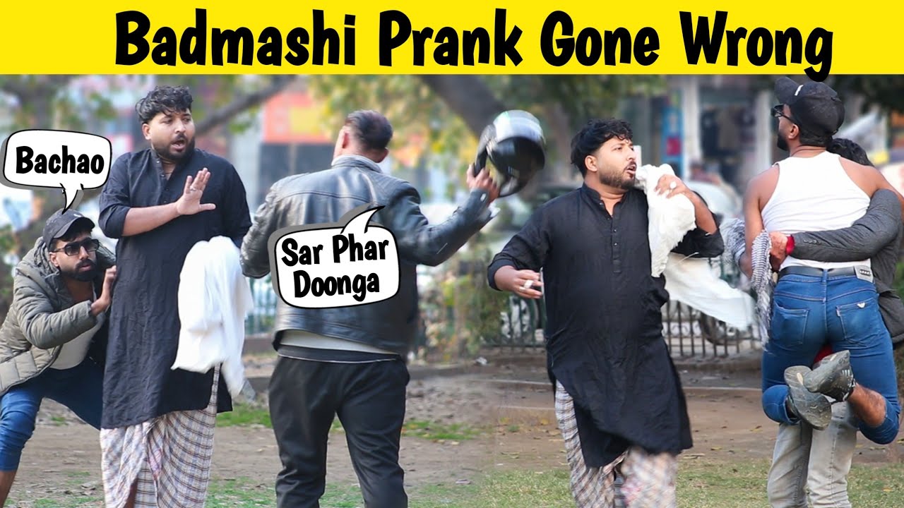 BADMASHI PRANK GONE WRONG 😱| Sharik Shah