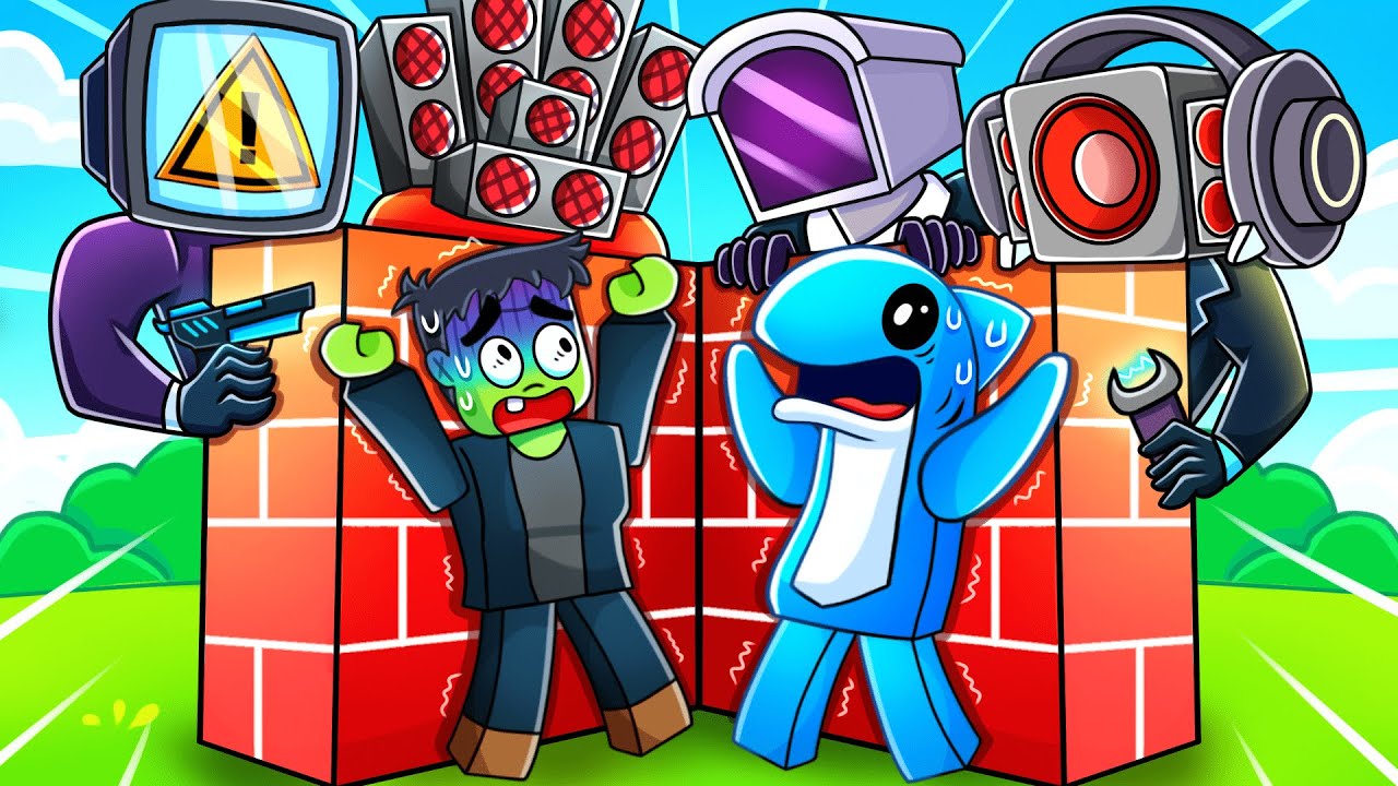 Survive The EVIL SKIBIDI Toilets in BUILD a TOILET!