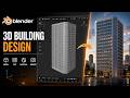 Blender 5.0 - Modern 3D Building Tutorial | Realistic Architecture Design in Blender