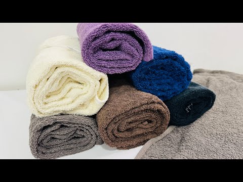 Рушники секонд-хенд мікс 1 сорт від 10 кг, видео 2