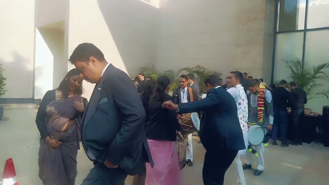 Party celebration of lohri at office 🤗