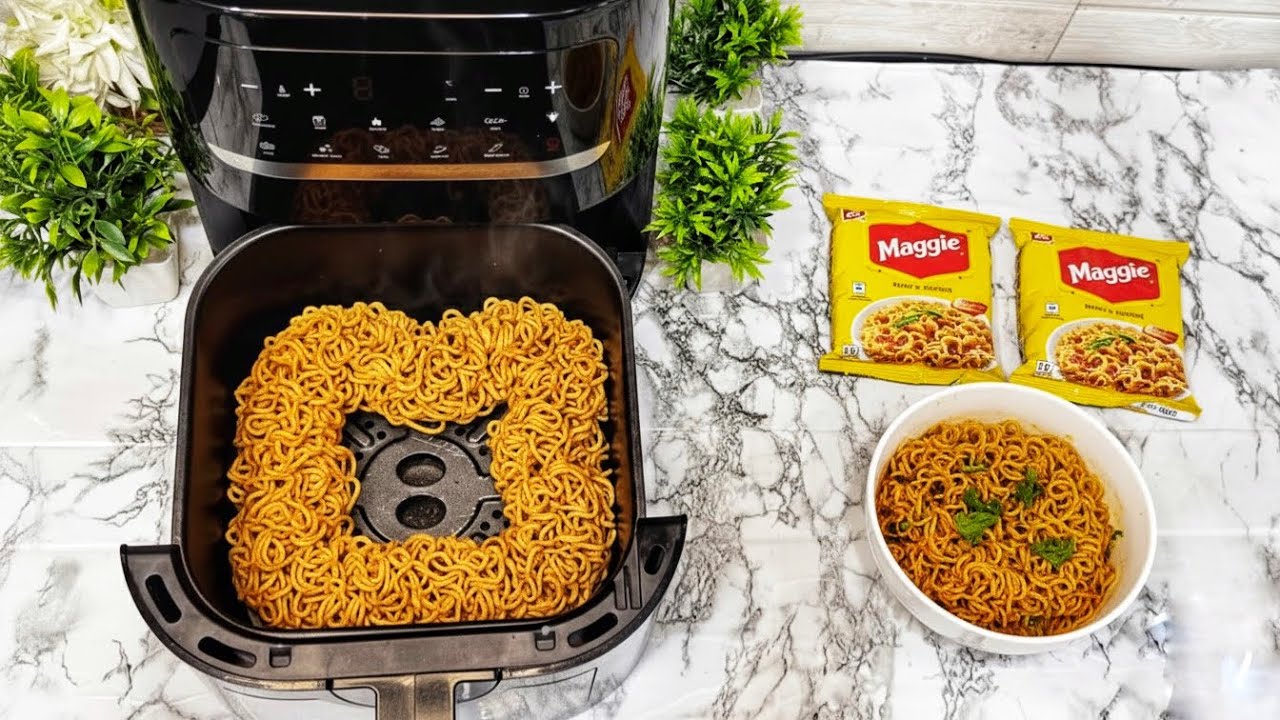 Закуска Maggi для аэрофритюрницы: хрустящая лапша за 15 минут! @RosarioCooking