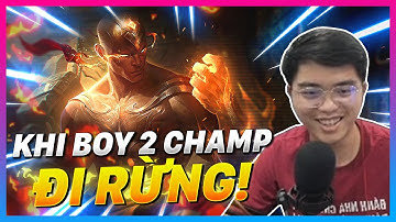 SỰ LỰA CHỌN HOÀN HẢO CỦA BOY 2 CHAMP KHI ĐI RỪNG! - GIÀ CẢ RỒI NÊN CHƠI GAME THAO TÁC KHÔNG KỊP!