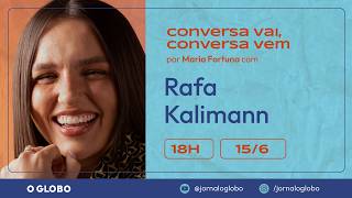 Rafa Kalimann fala de culpa materna, solidão e depressão na gravidez | CONVERSA VAI, CONVERSA VEM