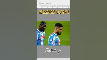 Increase height in Photoshop #shorts #viral #trendingshorts #photoshop#youtubeshorts
