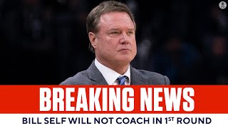 Famous Kansas HC Bill Self will NOT Coach in 1st Round of NCAA Tournament | CBS Sports Wealth