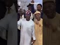 Governor Okpebholo celebrates  Supreme Court victory with close aides dancing