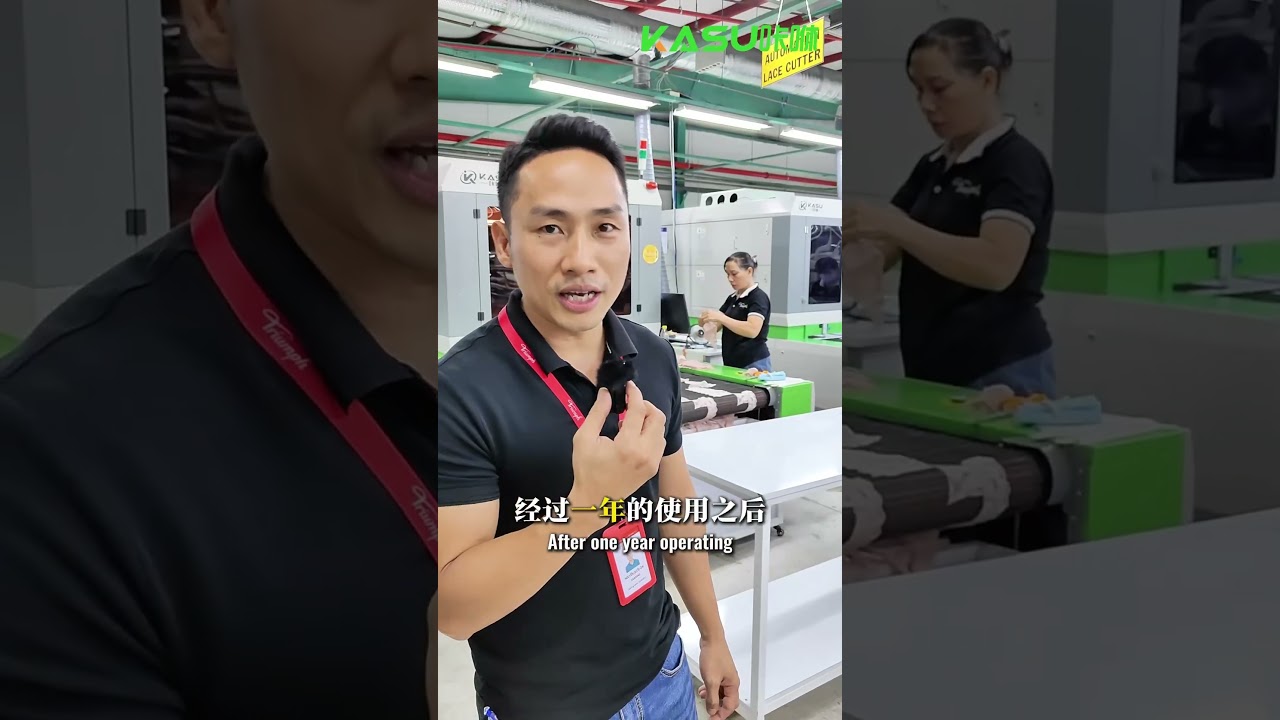 Lace cutting — customer video