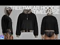 Diseñando una Sudadera Streetwear en CLO3D desde 0 (timelapse)