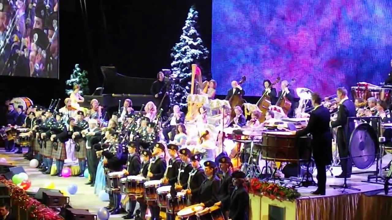 Andre Rieu & Cullybackey Pipe Band Amazing Grace Dec 2012 YouTube