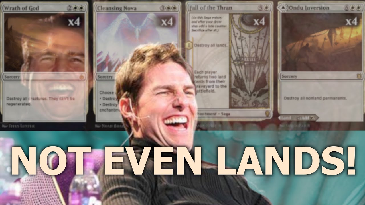 LITERAL 0 PERMANENT OPPONENTS, LOL! Landless Fall of Thran Historic MTG  Arena - YouTube