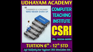 UDHAYAM ACADEMY #c #javac #java #programminglanguages #10thtuition #comedy #love #computerlanguages