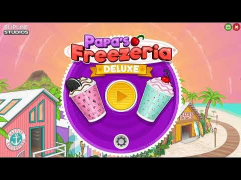 Papa's Freezeria Deluxe - Day 1 & 2 (Tutorial Levels) 