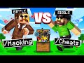 NO RULES vs Biffle Luck for Loot in Minecraft!