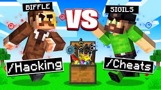 NO RULES vs Biffle Luck for Loot in Minecraft!
