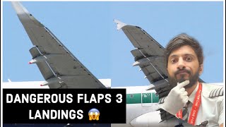 HOW DANGEROUS ARE FLAPS 3 LANDINGS ON AN AIRBUS A320 😰 (WITH PROOF!!!)