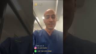 المرحلة الاولى لشد ترهلات الجسم  تم اجراء عملية الشد الحزامي مع الدكتور عمرو عادل مصطفى