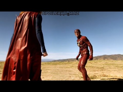 The Flash ve Supergirl tanışıyor Türkçe dublaj 4K video #theflash#supergirl#cw