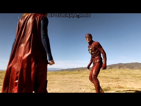 The Flash ve Supergirl tanışıyor Türkçe dublaj 4K video #theflash #supergirl #cw