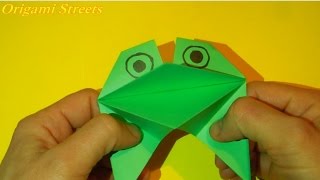 Как сделать лягушку из бумаги. Оригами лягушка из бумаги. Как сделать лягушку из бумаги. Оригами лягушка из бумаги.