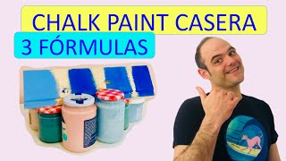 Cómo Crear Pintura A La Tiza Casera Chalk Paint Diy Te Revelo Mis 3 Recetas