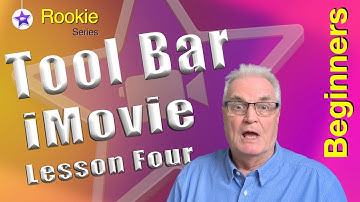 iMovie Tool Bar - Beginners - iMovie 10.2.3 Lesson 4