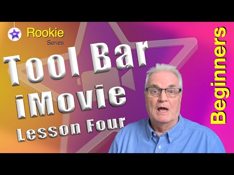 iMovie Tool Bar - Beginners - iMovie 10.2.3 Lesson 4