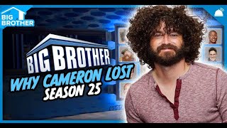 BB25 Why Cameron Lost Week 10 | Big Brother 25